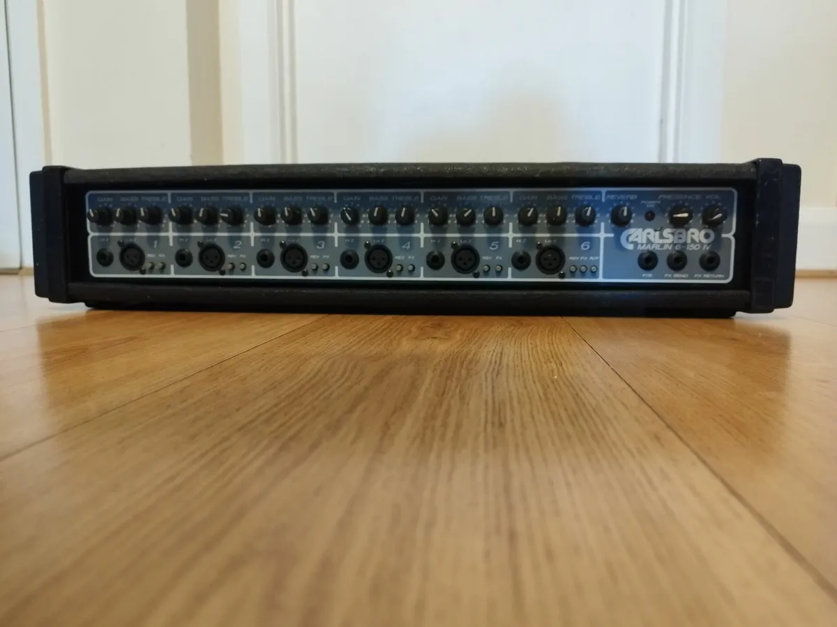 Carlsbro Marlin 6-150 IV 6-Channel AMPLIFIER - Image 1