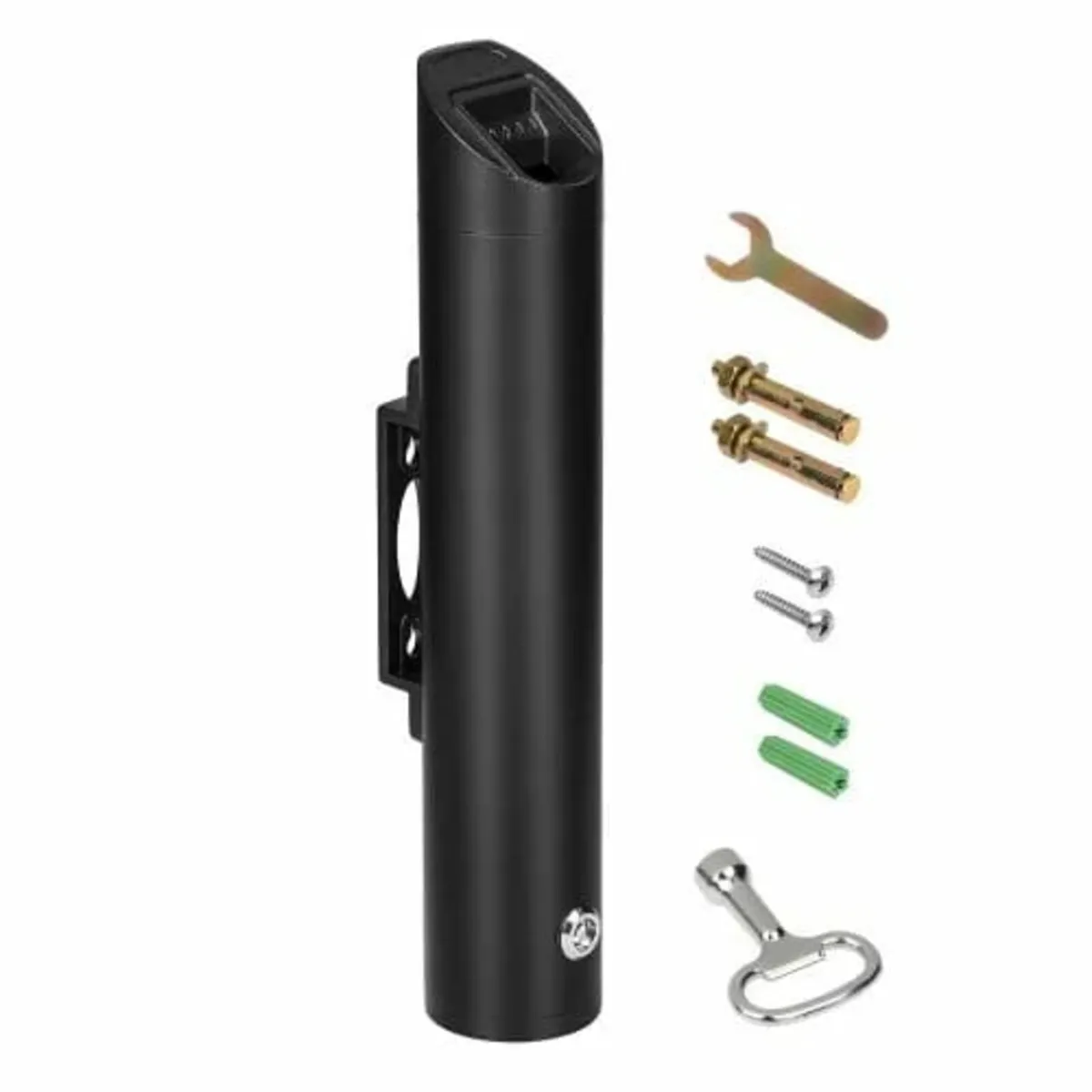 Cigarette Butt Receptacle, Stainless Steel Cylinde - Image 1