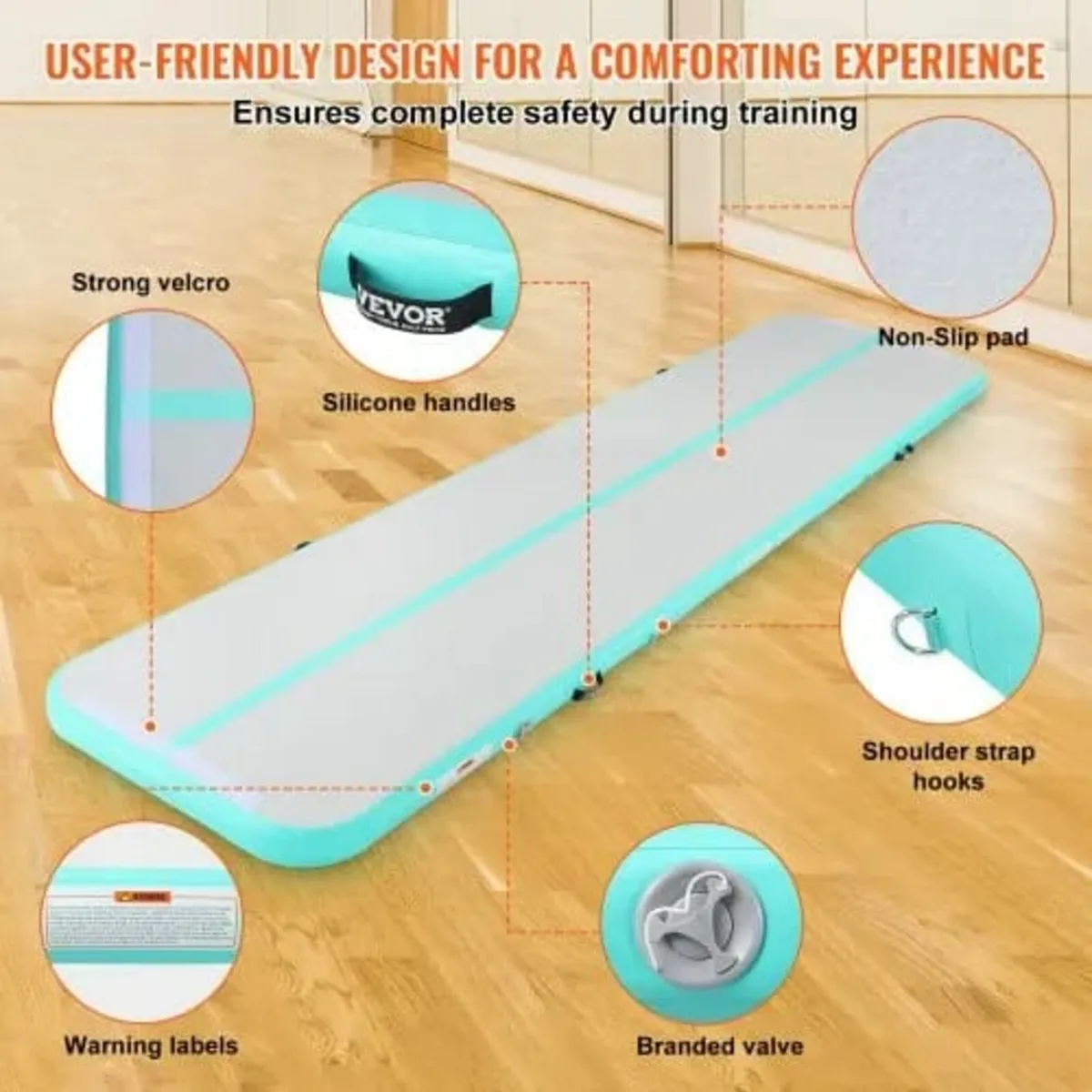 4 m Air Track Inflatable Training Tumbling Gymnast - Image 2