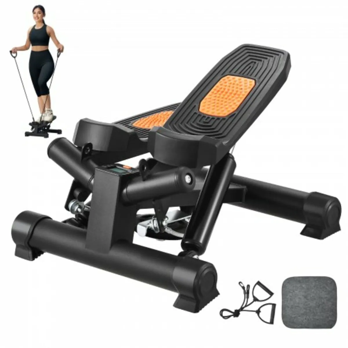 Mini Stepper for Exercise at Home, Hydraulic Fitne - Image 1