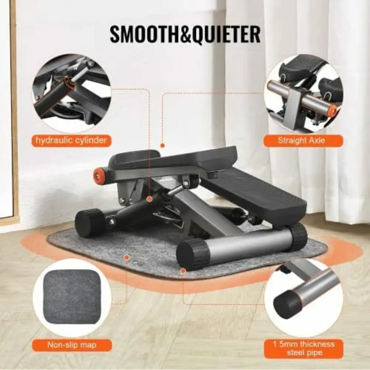 Stair Stepper, Mini Stepper for Exercise at Home, - Image 4