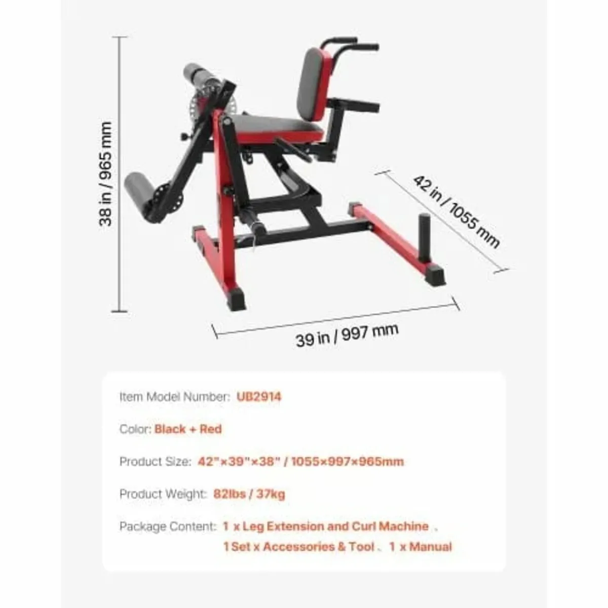 Leg Extension and Curl Machine, Seated Leg Rotary - Image 3