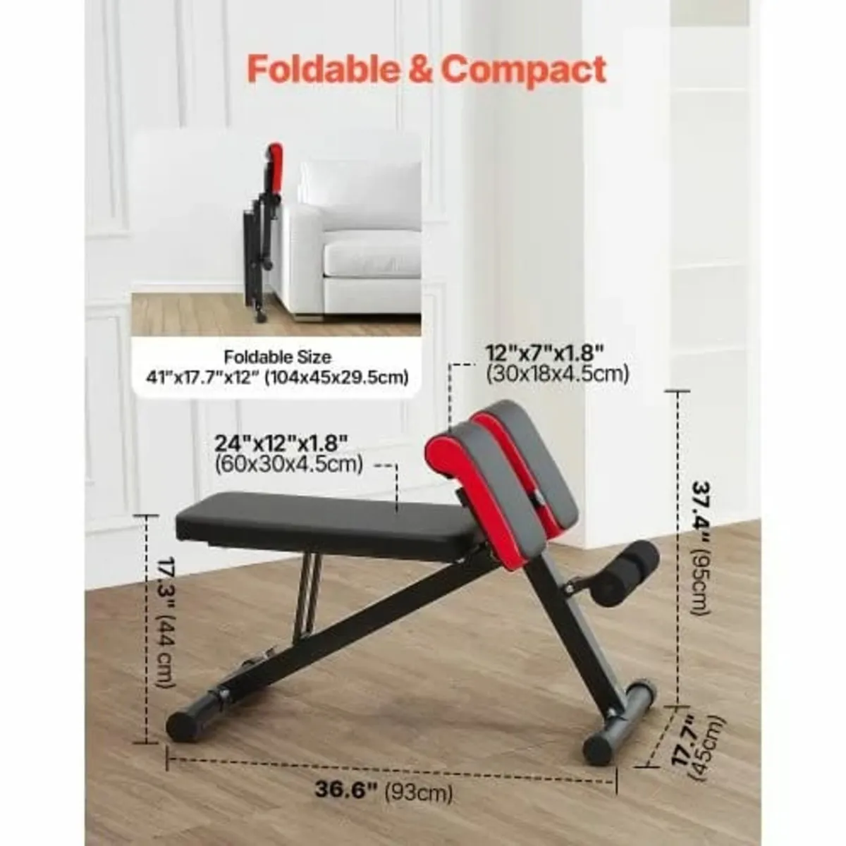 Multi-Functional Weight Bench for Full Body Workou - Image 4