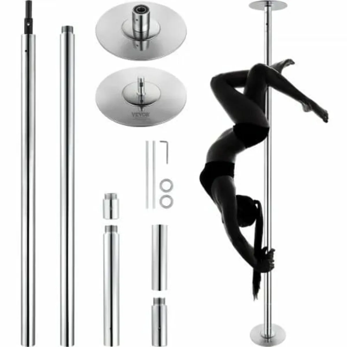 Professional Dancing Pole, Spinning Static Dancing - Image 1