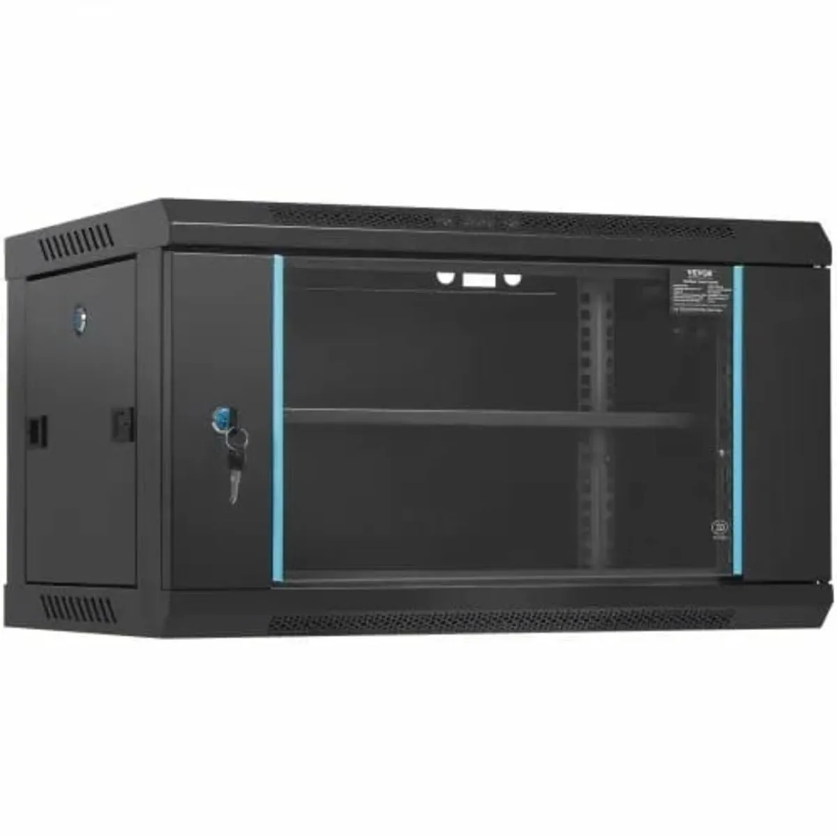 6U Wall Mount Network Server Cabinet, 39.4 cm Deep - Image 1