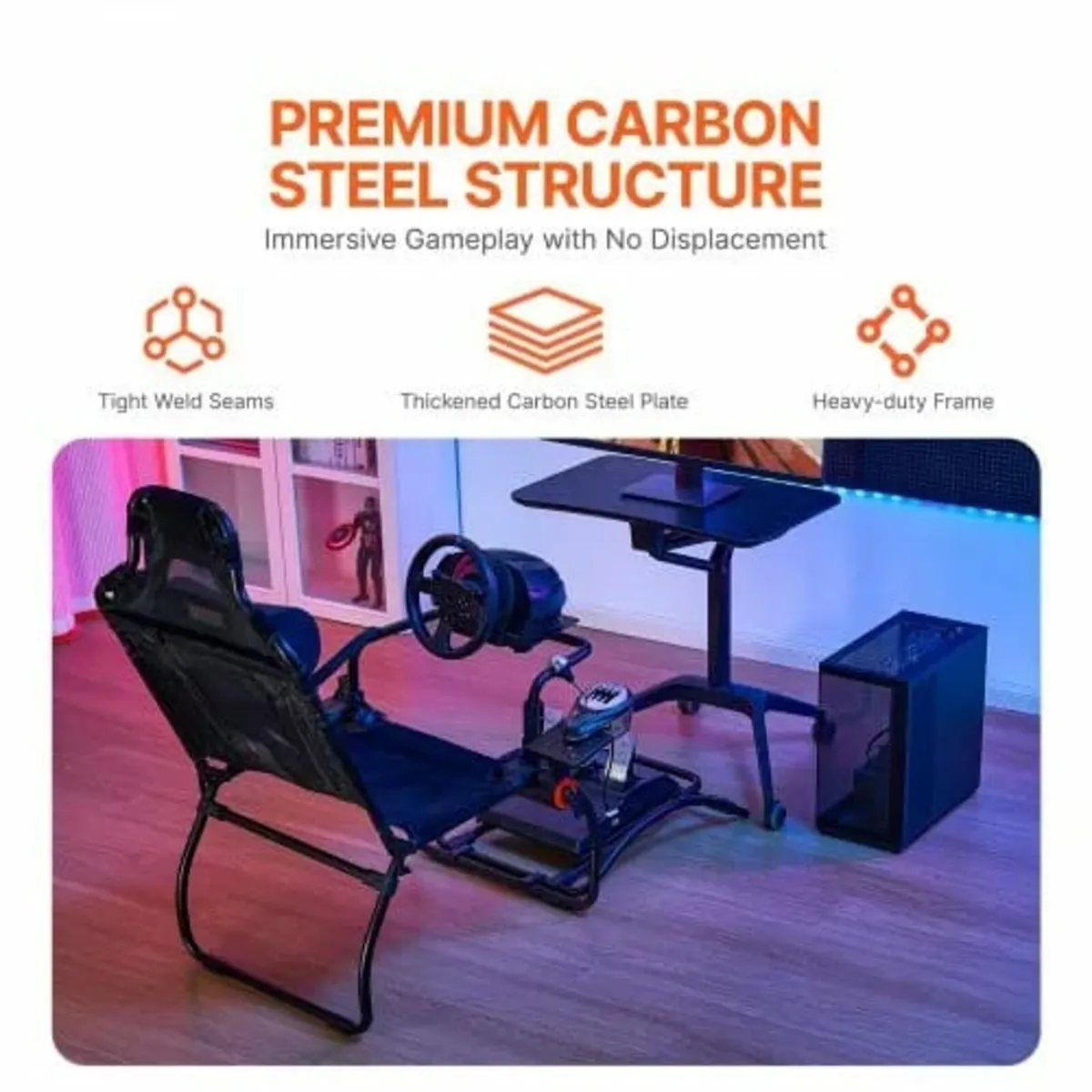 Racing Wheel Stand Foldable For Logitech G923/G920 - Image 4