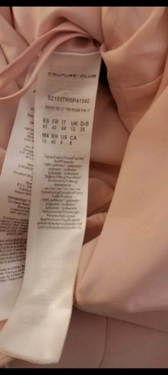 Mother of the Bride Dress and Fascinator - Image 2