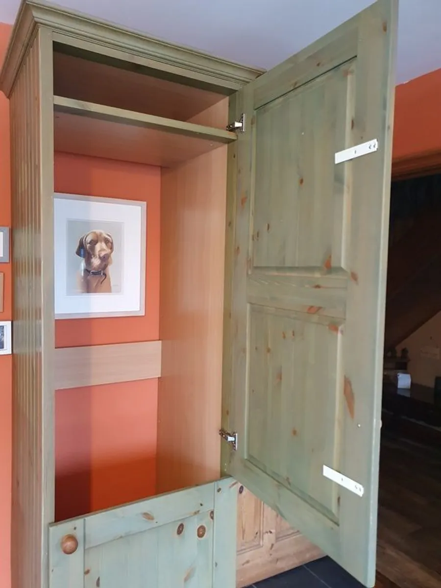 Freestanding Tall Kitchen Unit for Integrated Fridge - Image 4