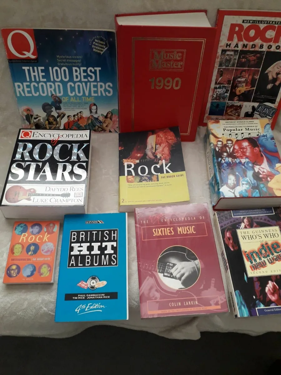 10 Music Reference Books Job Lot