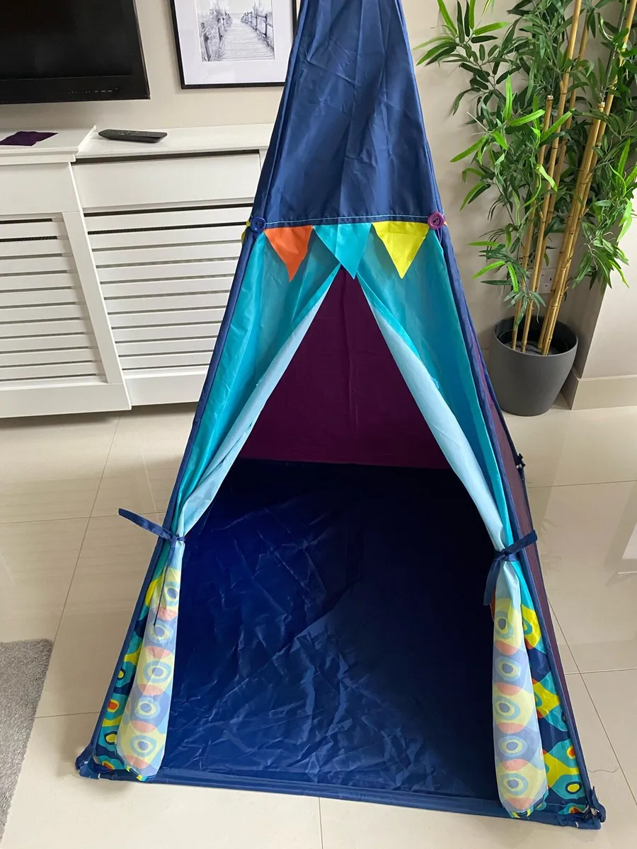Children’s Authentic B Teepee Tent - Image 4