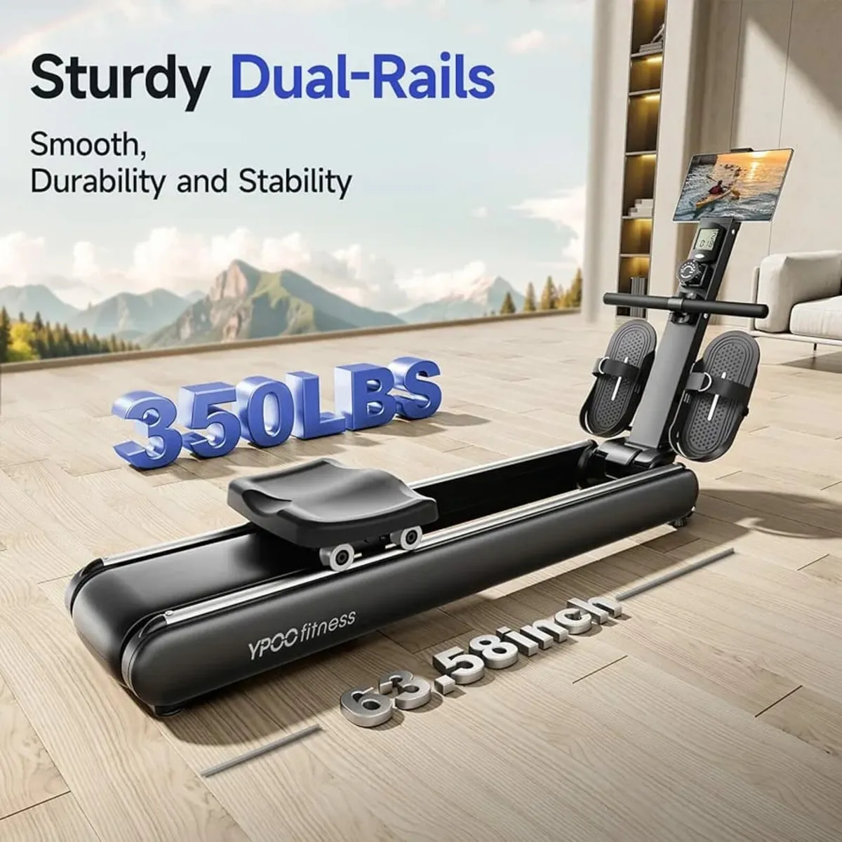 Machines, Magnetic Rowing Machines for Home Gym, 1 - Image 3