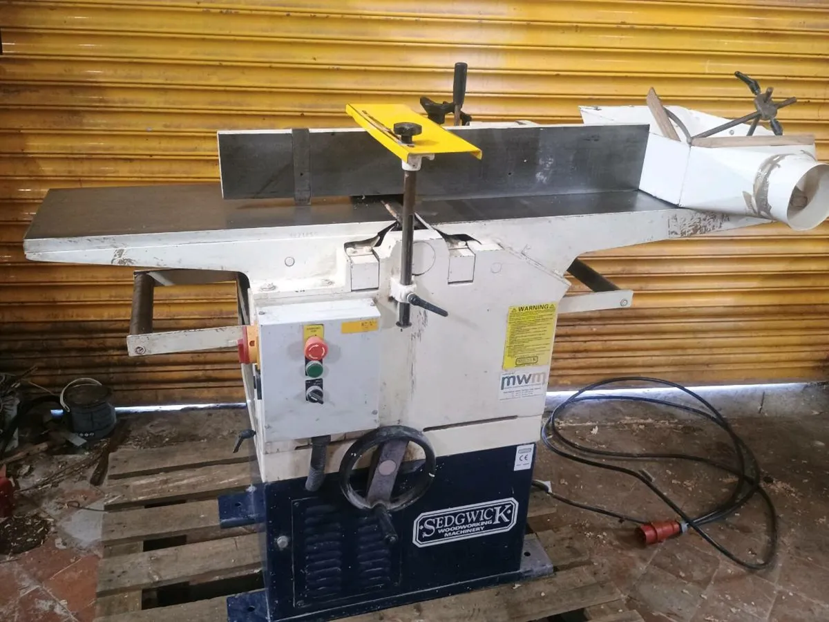 Likenew Sedgwick MB Tersa head planer thicknesser - Image 1