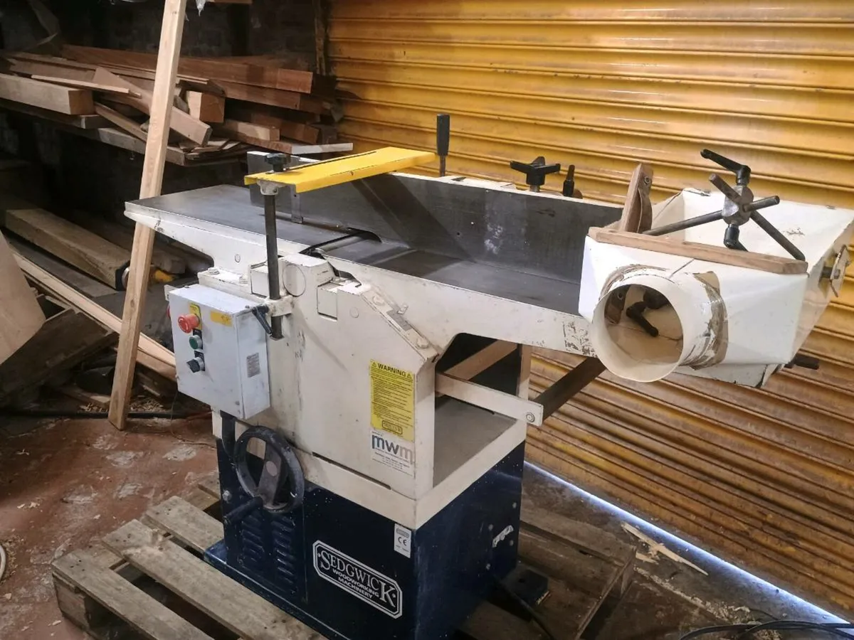 Likenew Sedgwick MB Tersa head planer thicknesser - Image 2
