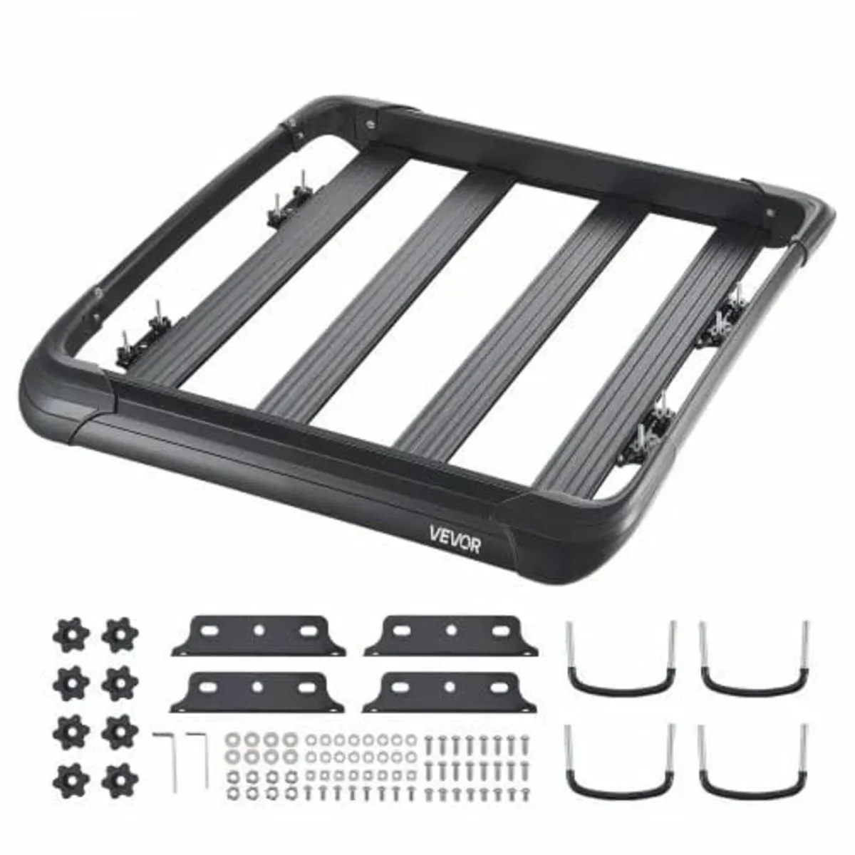Roof Rack Cargo Carrier, 48 x 40 x 5.6 in, Univers - Image 1