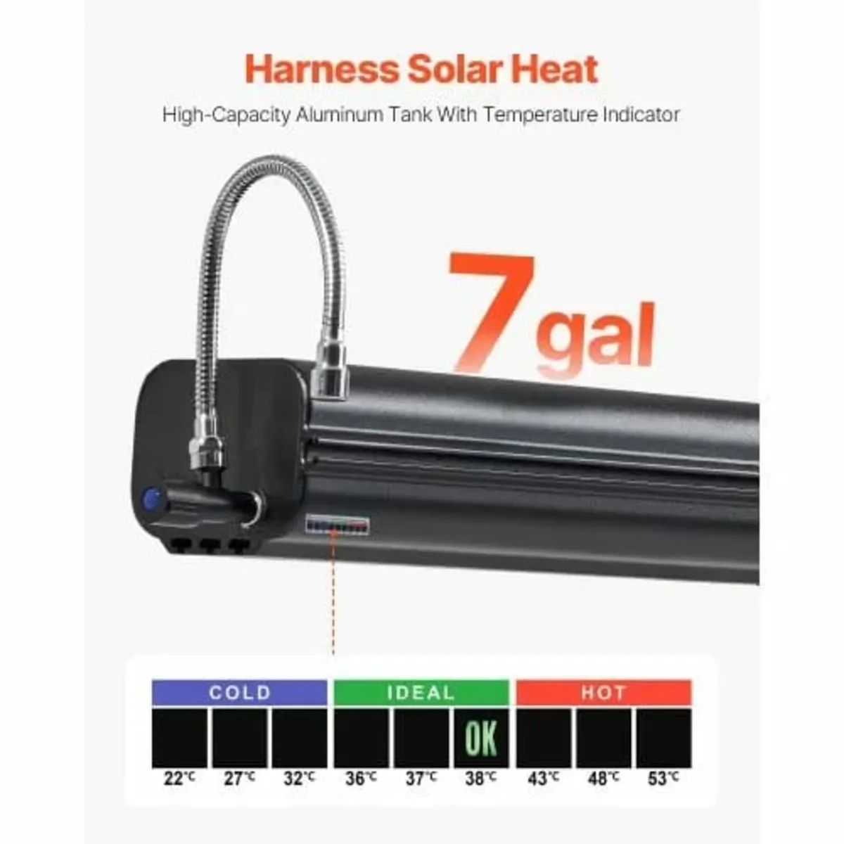 Roof Rack Water Tank, 7 Gal, Multi-Dispensing Outd - Image 4