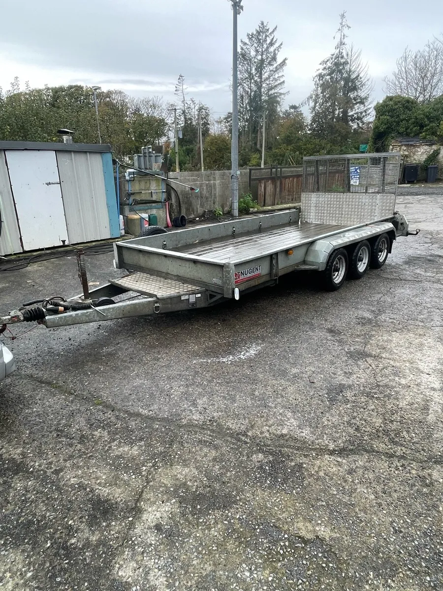 Tri axle plant trailer - Image 1