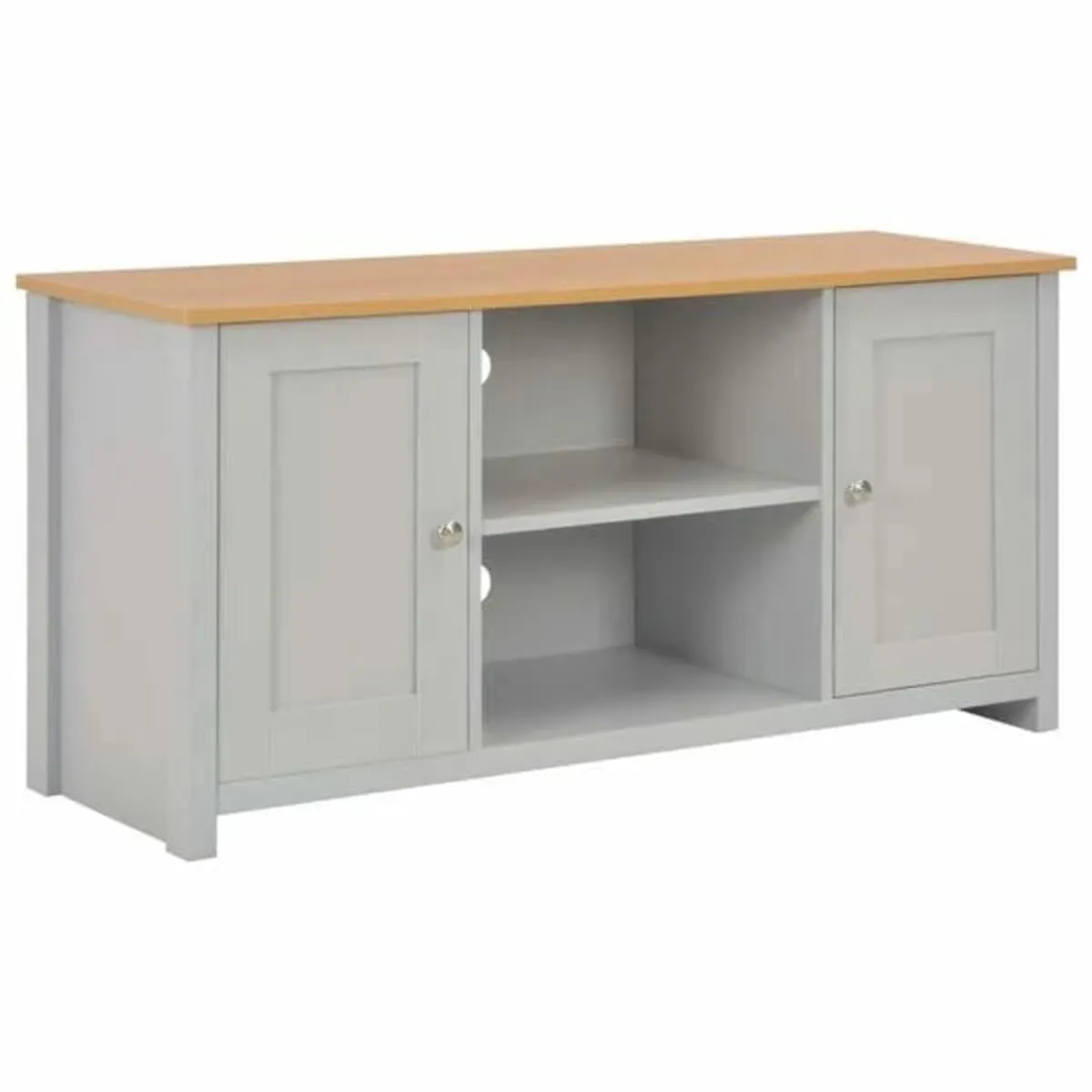 TV Cabinet Grey 120x39x58 cm - Image 1