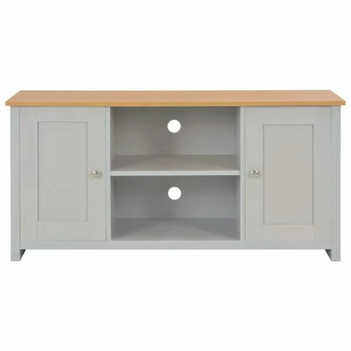TV Cabinet Grey 120x39x58 cm - Image 4