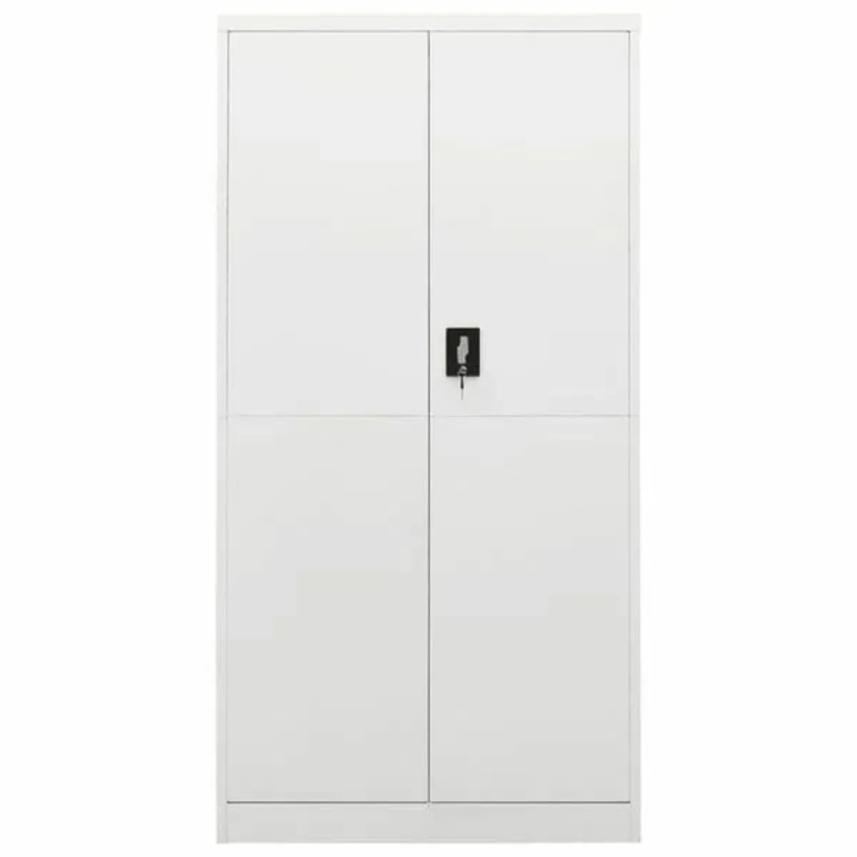 Locker Cabinet White 90x40x180 cm Steel - Image 4