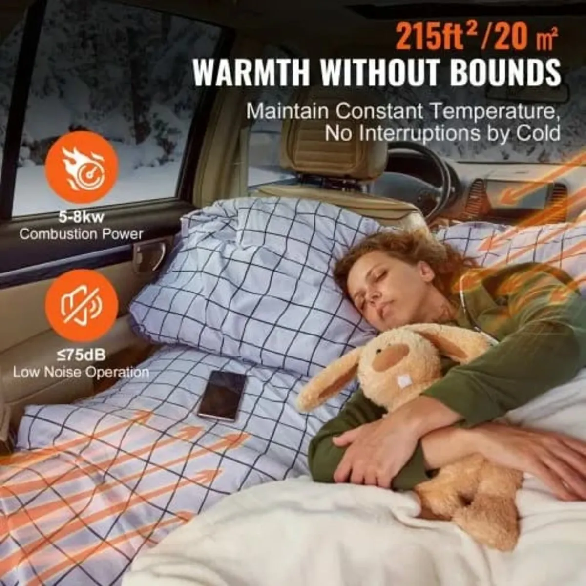 5-8KW Diesel Heater, Diesel Air Heater All in One - Image 3