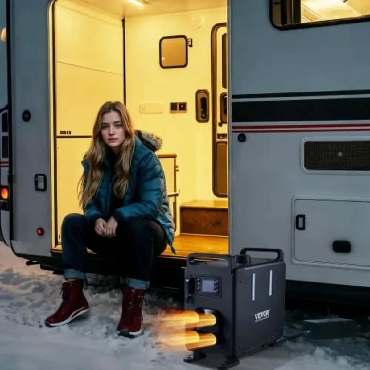 8KW Diesel Heater, 12V/24V All in One Diesel Air H - Image 3