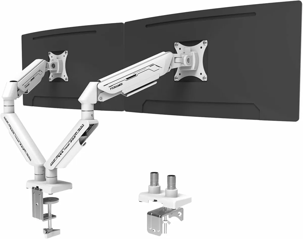 Dual Monitor Arm for 17-35" Screens up to 11 kg, E - Image 1