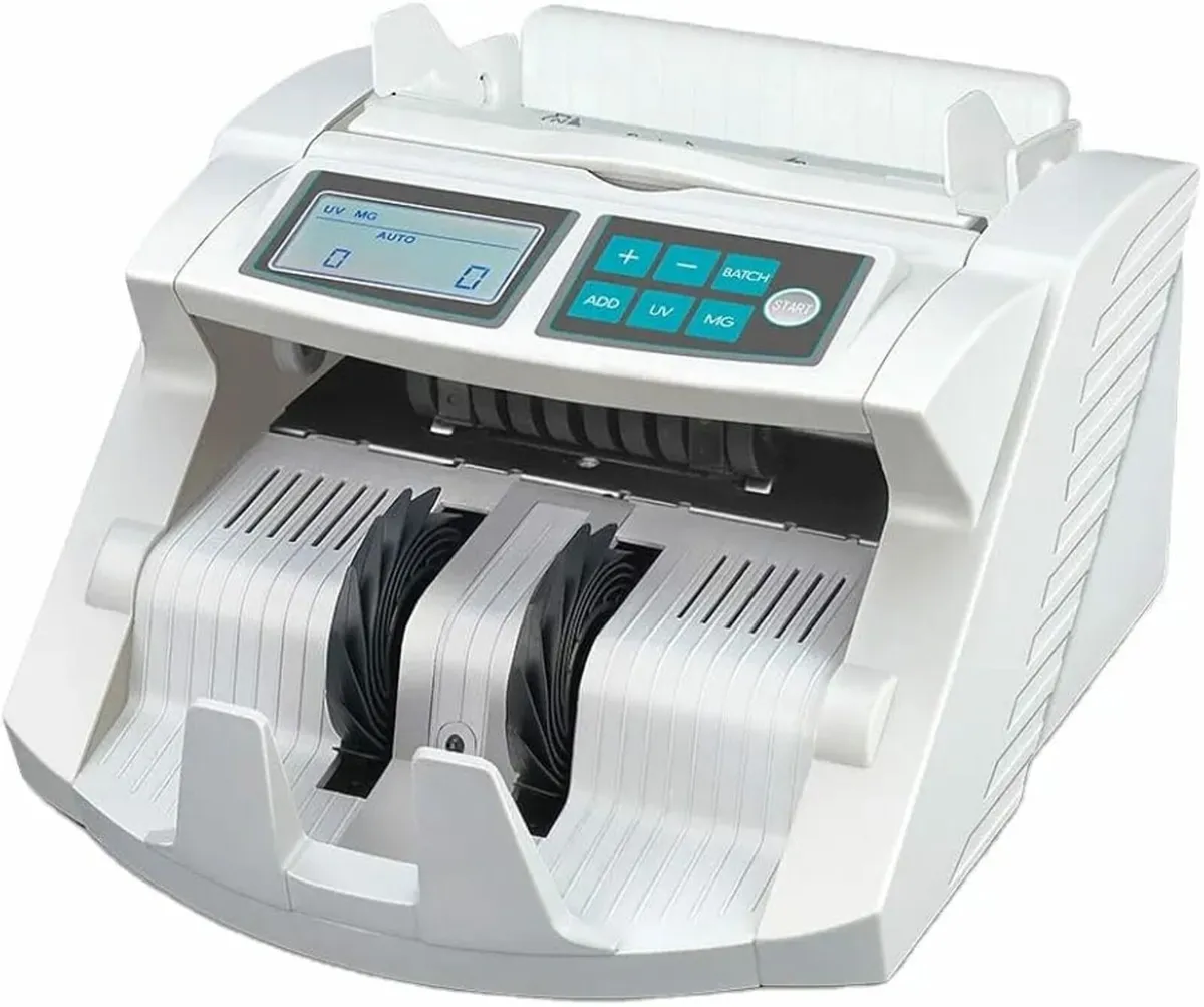 Cashtec CT2000 Banknote Counter, Ultra Fast with B - Image 1