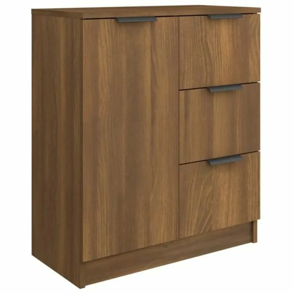 Sideboard Brown Oak Engineered Wood - Image 1