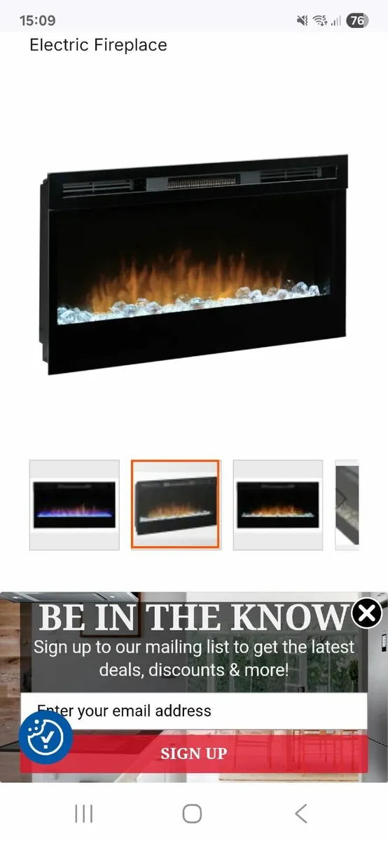 Dimplex fireplace - Image 4