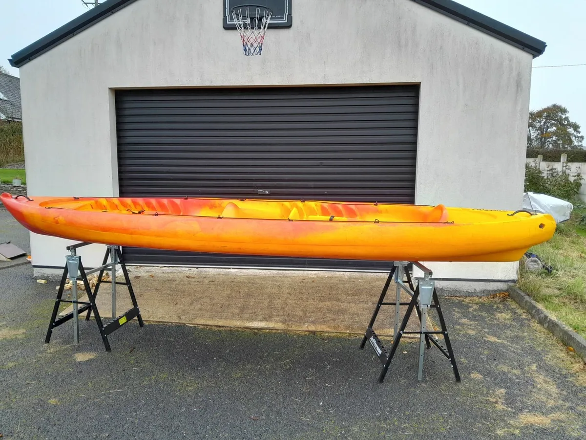 Sit on top 2 plus 1 kayak - Image 1