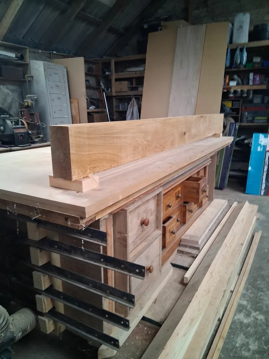 French White Oak Beams - Image 4