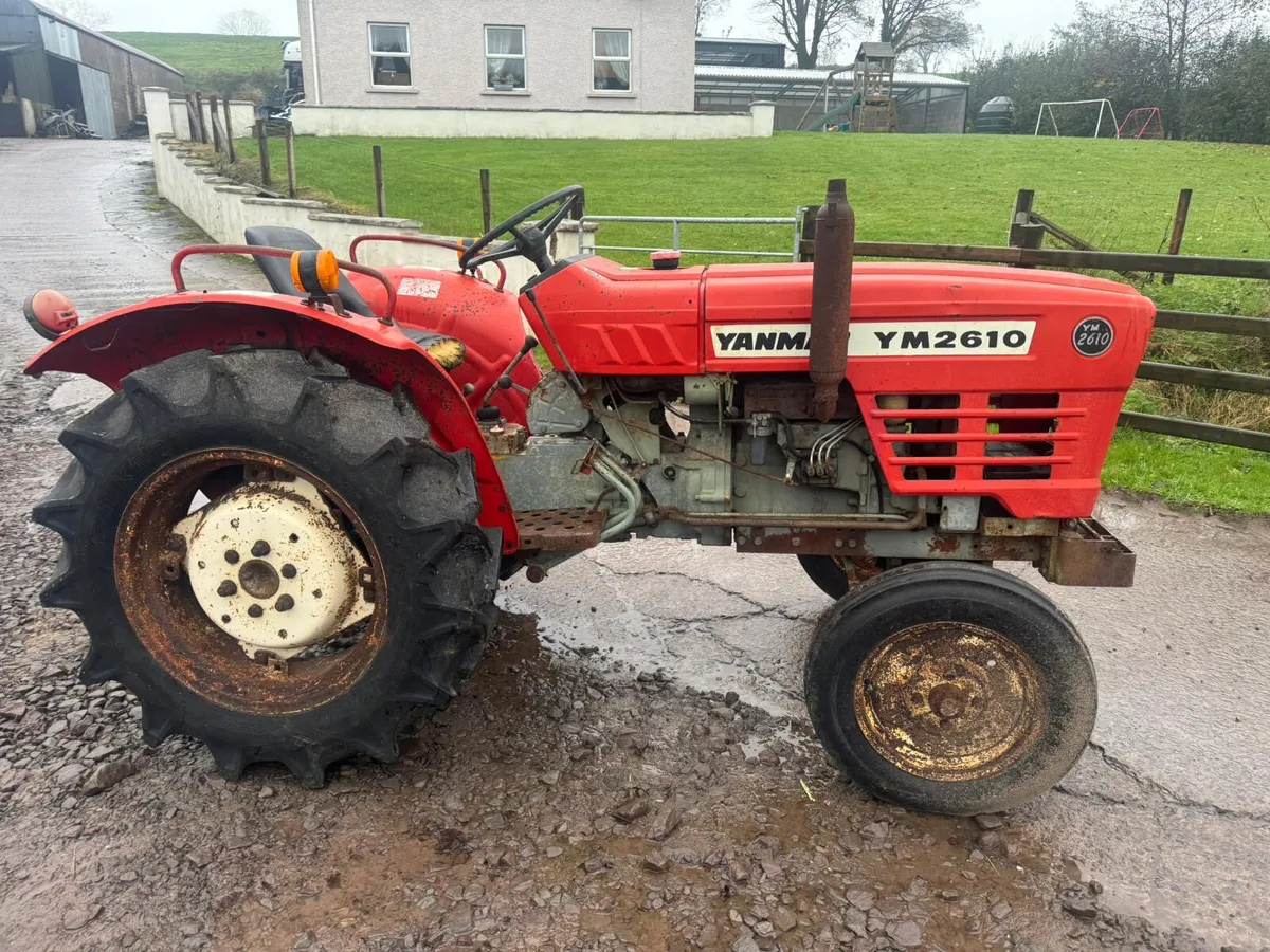 Yanmar ym2610 compact tractor - Image 1