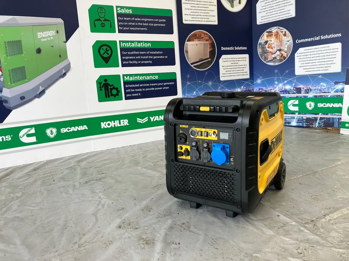 Dewalt 6.5Kw / 7Kva inverter generator - Image 4