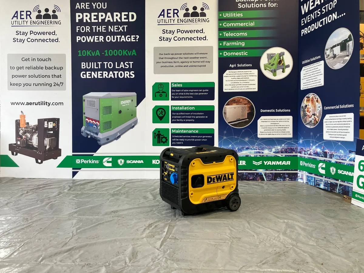 Dewalt 6.5Kw / 7Kva inverter generator - Image 1