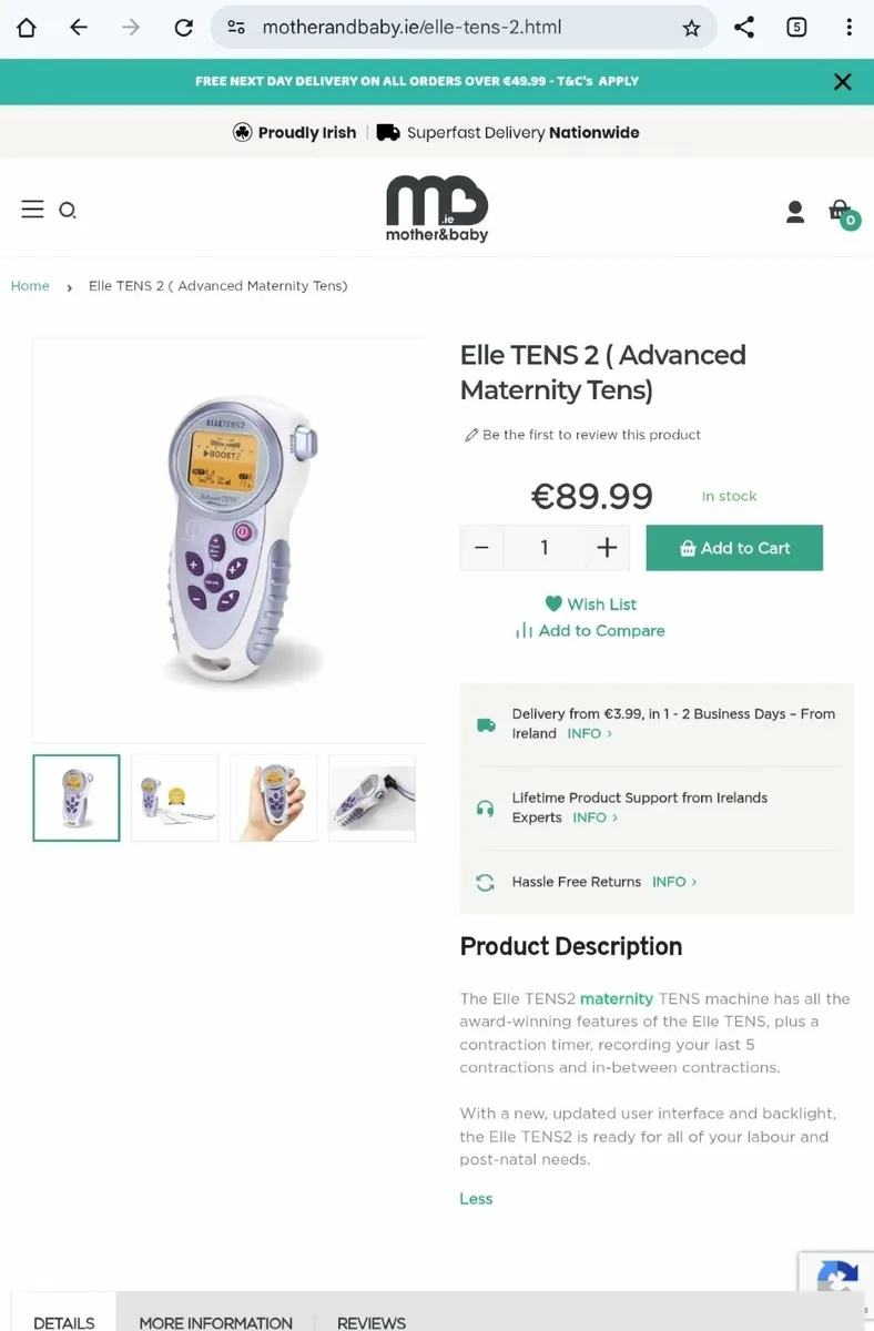 Elle TENS 2 - Image 1