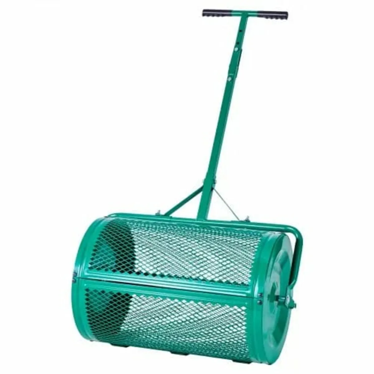 Compost Spreader, 24 in Wide Peat Moss Spreader wi - Image 1