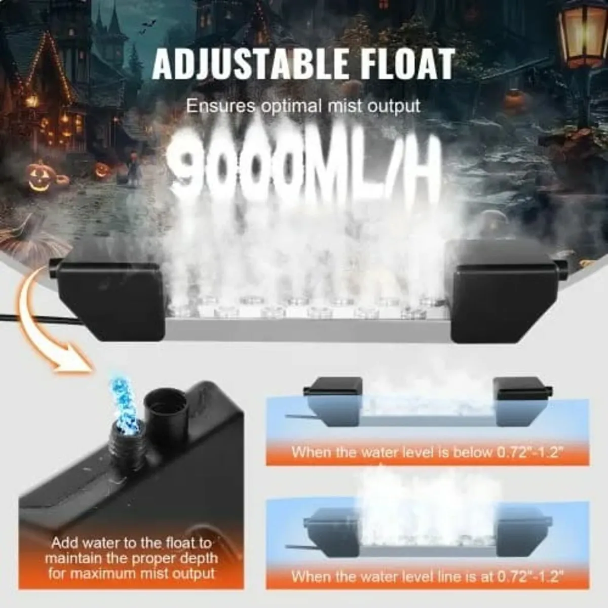 Ultrasonic Mist Maker 12 Head, 9000mL/H Ultrasonic - Image 4