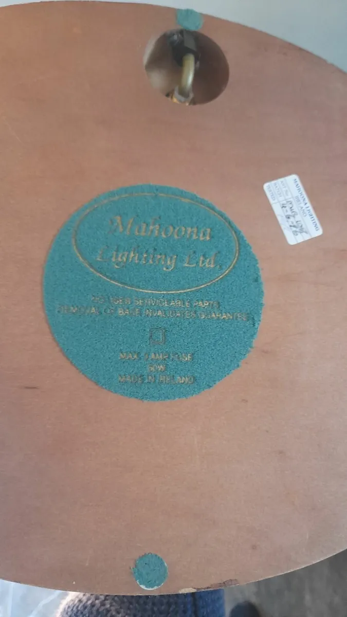 Antique Vintage Mahoona Dove Table Lamp - Image 2