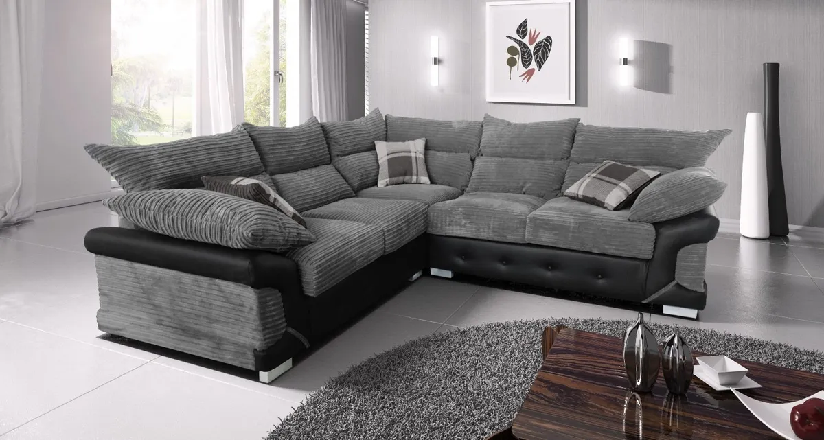 V - Shaped Corner Sofa - Corner Couch - Sofas - Image 1