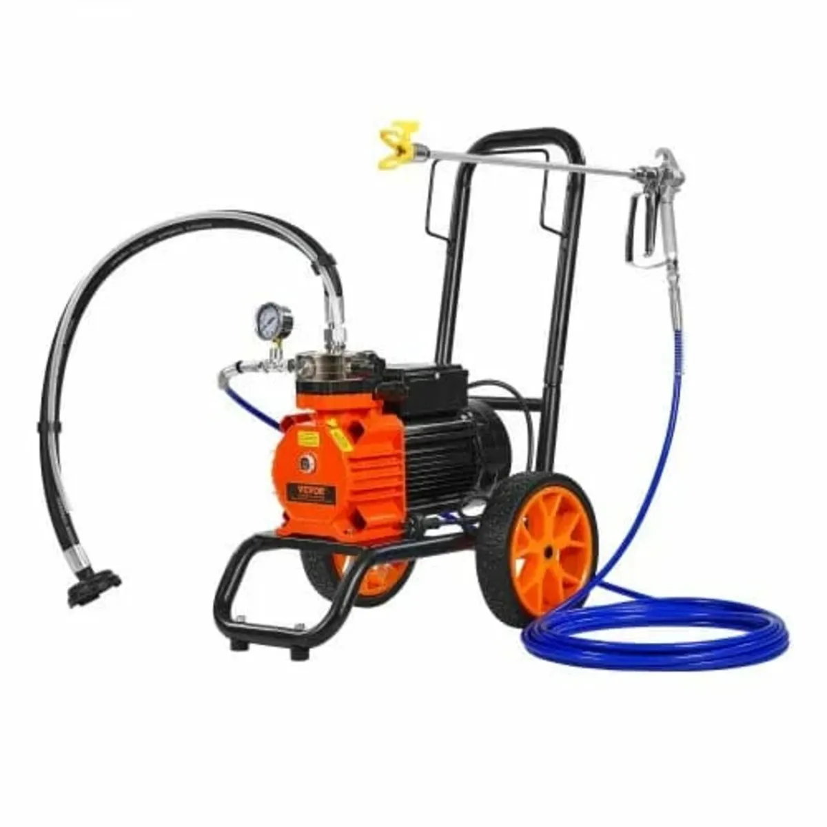 Airless Paint Sprayer, 1100 W Efficiency Cart Airl - Image 1