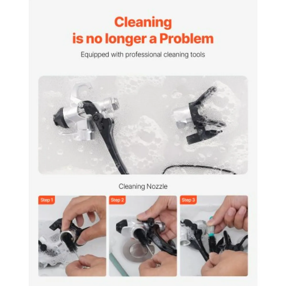 Stand Airless Paint Sprayer, 650W High Efficiency - Image 4