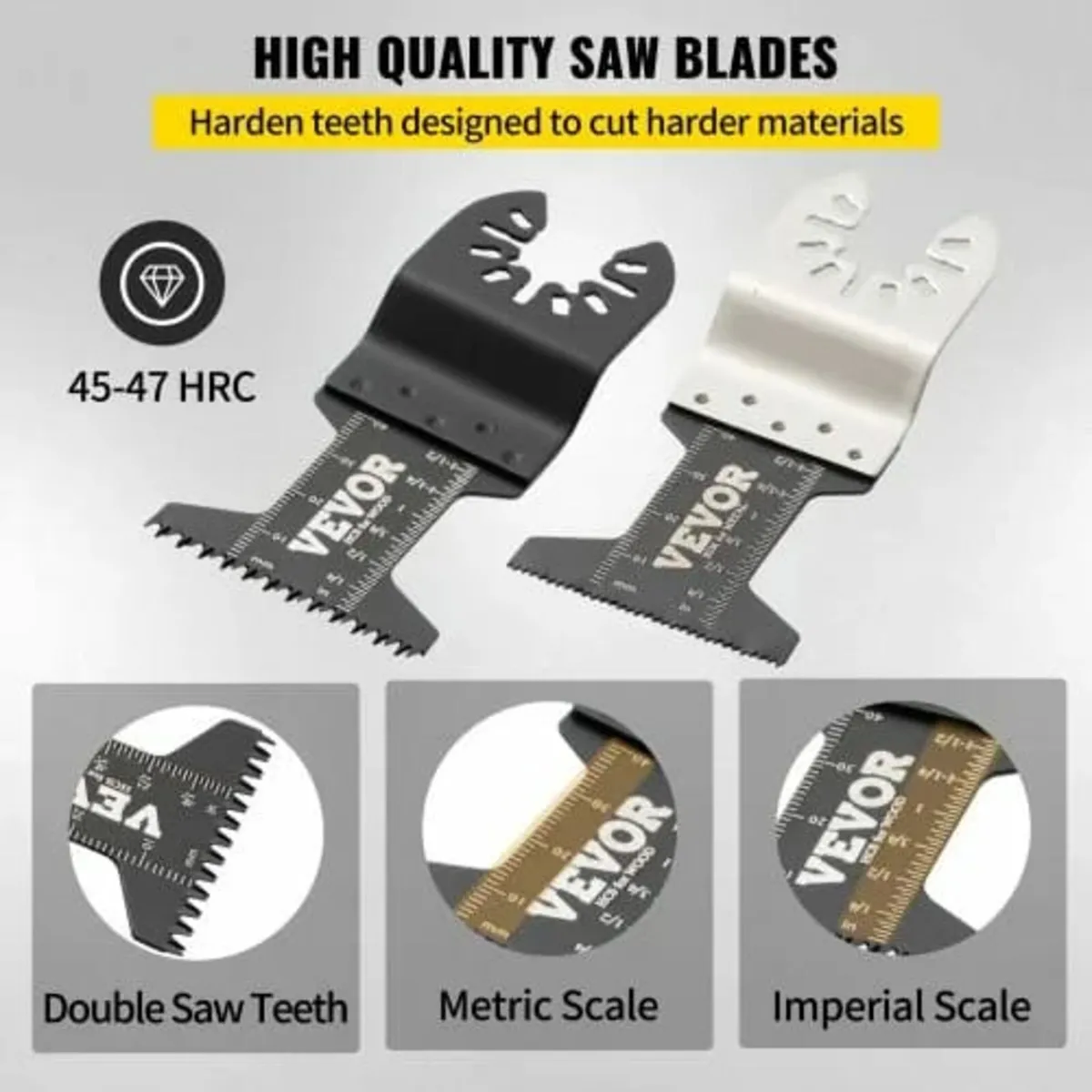 50 PCS Oscillating Saw Blades, Quick Release Multi - Image 2