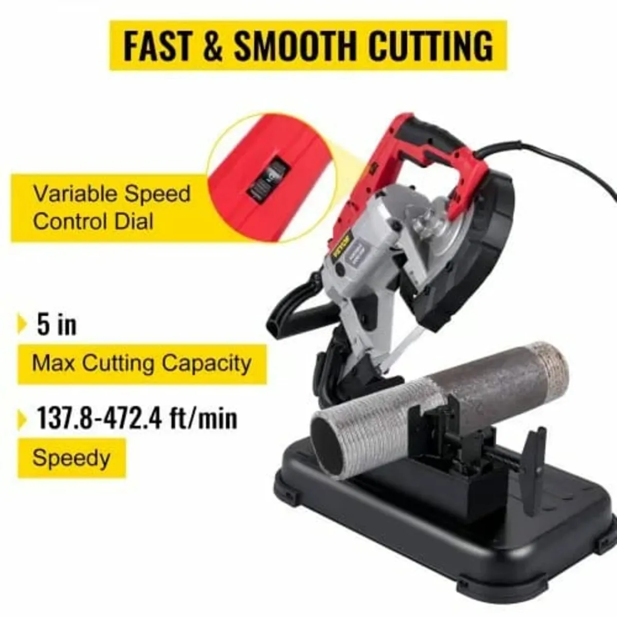 Portable Band Saw, 127 mm x 127 mm Cutting Depth w - Image 4
