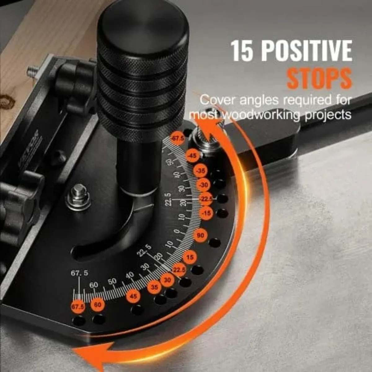 Precision Miter Gauge, Standard Slot 19 x 9.5 mm, - Image 3