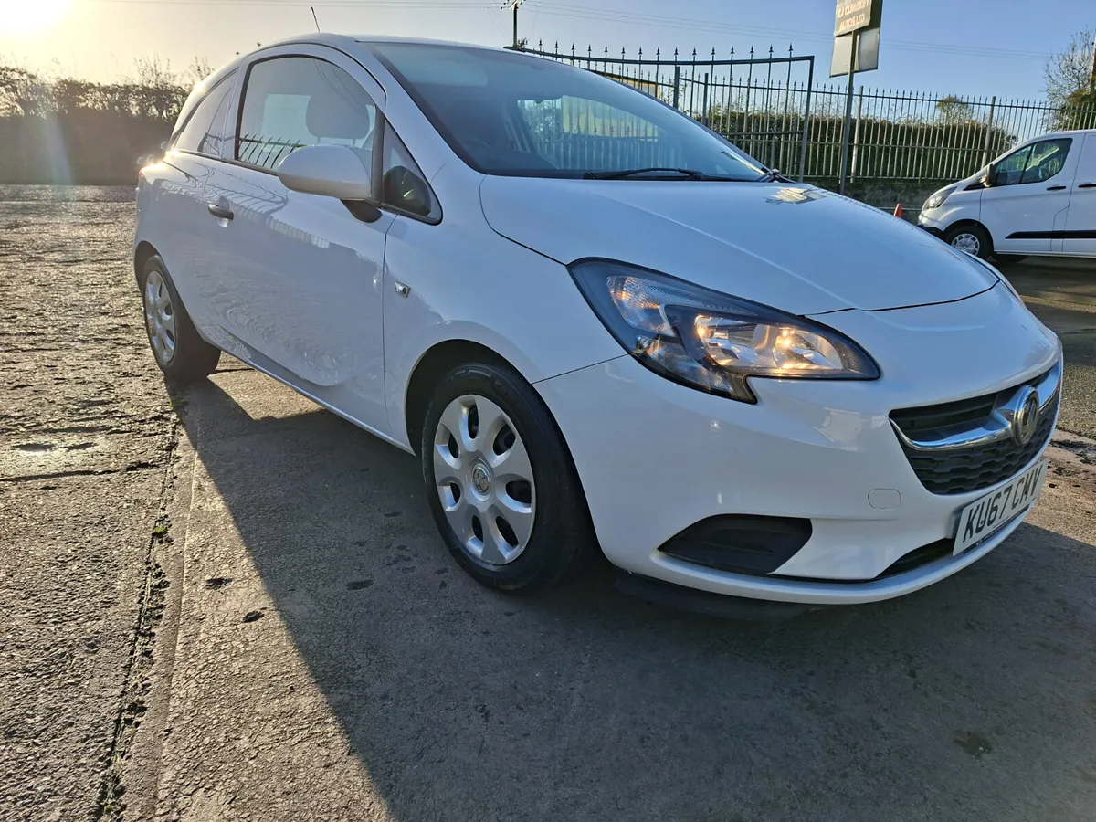 NO VAT LATE 2017 VAUXHALL CORSA 1.3 CDTI VAN - Image 1
