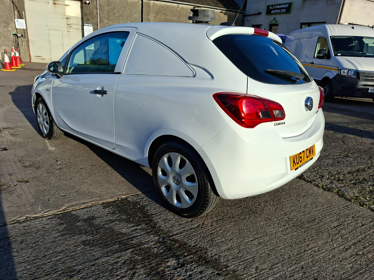 NO VAT LATE 2017 VAUXHALL CORSA 1.3 CDTI VAN - Image 4