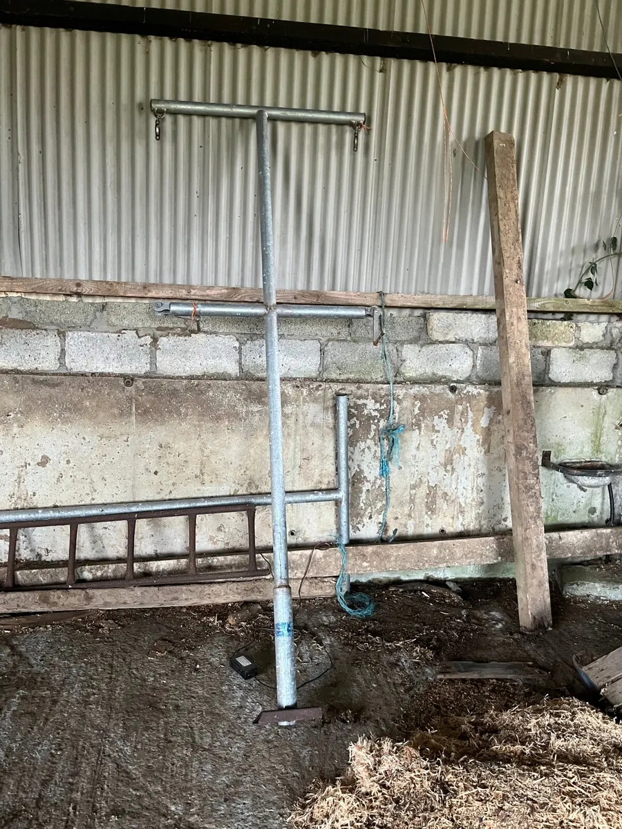 Heavy steel t bar  clothes line poles - Image 3