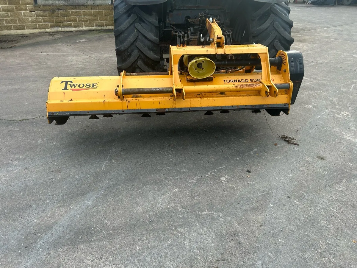 Twose 8ft flail topper front or rear mounted - Image 3