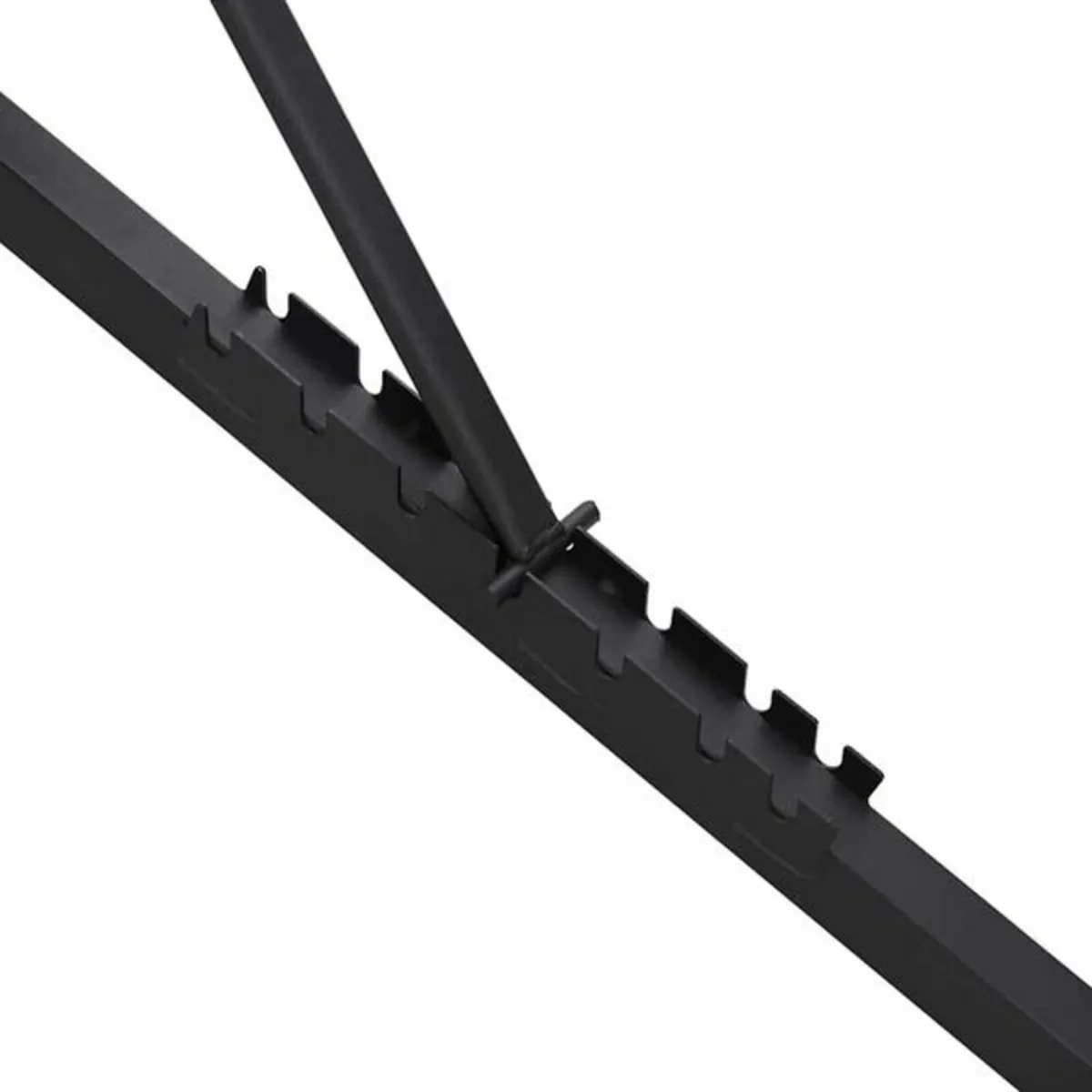 Weight Bench Manual Black 131 x 41 x 110 cm Steel - Image 4