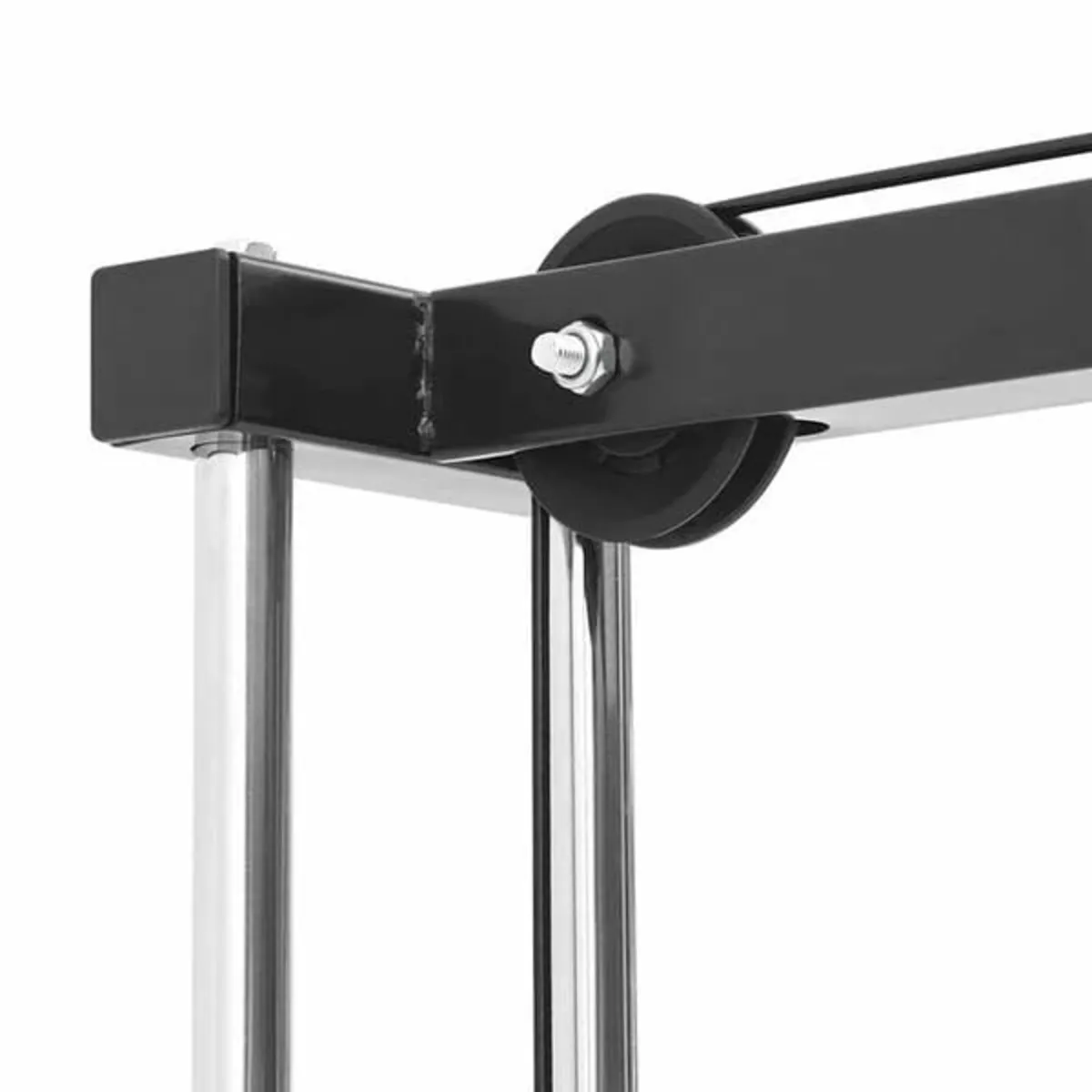 Lat Pulldown Machine Manual Black 110 x 70 x 187 c - Image 4